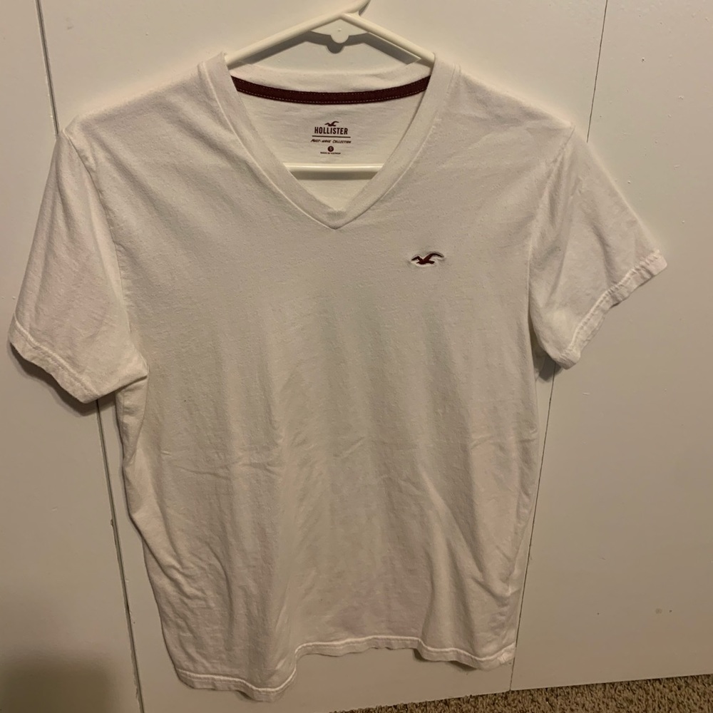 Hollister White T-Shirt